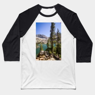 Beautiful Lake Agnes Colorado Baseball T-Shirt